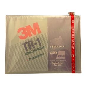 NWT Sealed 3MTR-1 Minicartridge Travan Tape